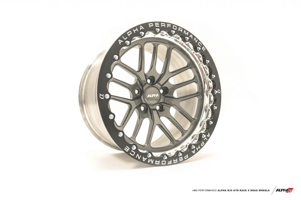 ALPHA Performance Race X 17X10″ 2-Piece FRONT Beadlock Drag Wheel (Each)