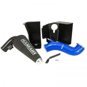 RAMAIR – Performance Cone Air Filter & Heatshield Induction Kit – Ford Fiesta 1.6 ST180 Ecoboost with Blue Intake Hose