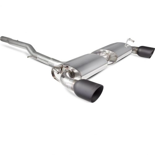 Scorpion Exhausts Volkswagen Golf Mk4 R32 2003 2005 Non-resonated cat-back system – Daytona (twin) Ceramic Tips