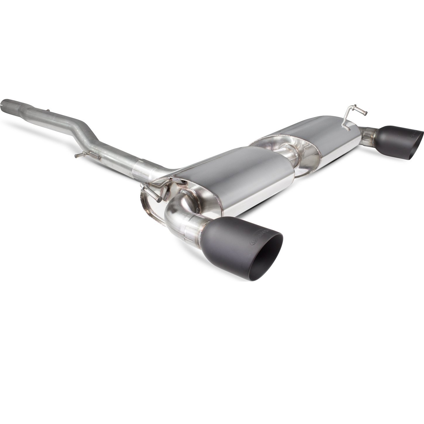 Scorpion Exhausts Volkswagen Golf Mk4 R32 2003 2005 Non-resonated cat-back system – Daytona (twin) Ceramic Tips