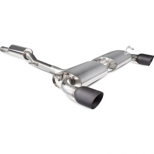 Scorpion Exhausts Volkswagen Golf Mk4 R32 2003 2005 Resonated cat-back system – Daytona (twin) Ceramic Tips