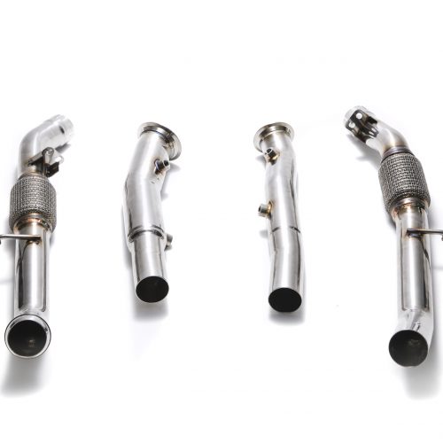 Armytrix – Stainless Steel Front pipe + Mid-X pipe + valvetronic Muffler + Wireless remote controle kit for MERCEDES-BENZ GLE C292 GLE400