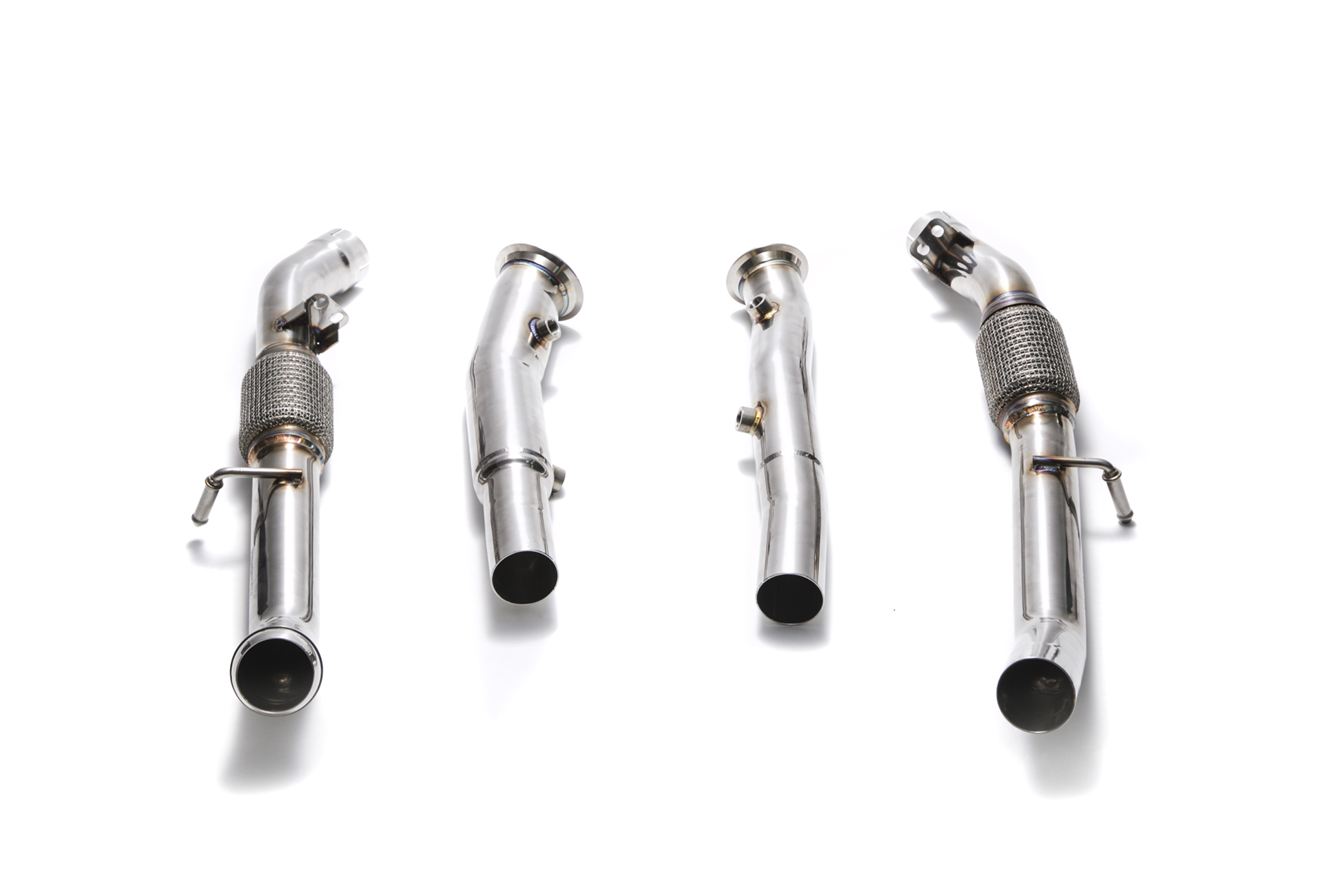 Armytrix – Stainless Steel Front pipe + Mid-X pipe + valvetronic Muffler + Wireless remote controle kit for MERCEDES-BENZ GLE C292 GLE43 AMG