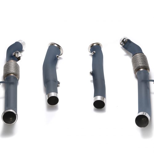 Armytrix – Stainless Steel Ceramic Coated High-flow Performance De-catted Down-pipe with Cat-simulator for MERCEDES-BENZ GLE C292 GLE400