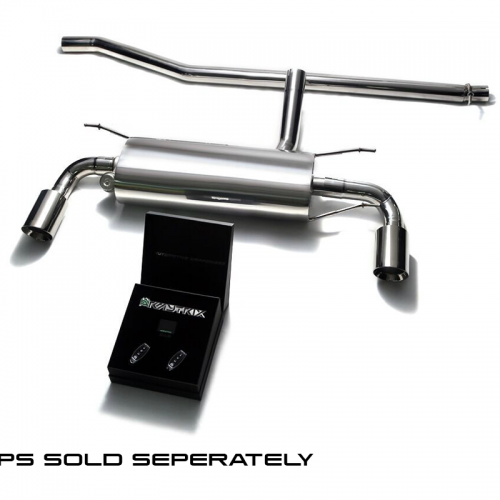 Armytrix – Stainless Steel Mid-pipe 1 + Mid-pipe 2 + Valvetronic muffler + tail pipe + Wireless remote control kit for LAND ROVER RANGE ROVER EVOQUE 20L