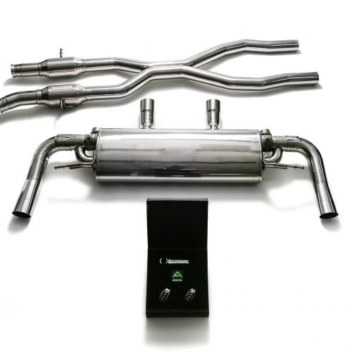 Armytrix – Stainless Steel Mid-X pipe + Valvetronic Muffler + Wireless Remote Control Kit + Tail pipe for MERCEDES-BENZ GLE C292 GLE63 AMG
