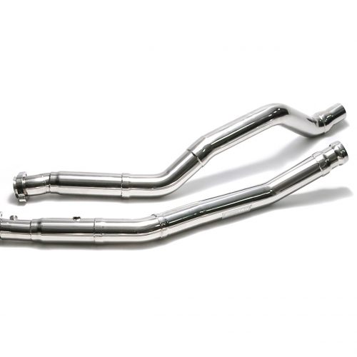 Armytrix – Stainless Steel High-flow Performance De-catted Down-pipe with Cat-simulator for MERCEDES-BENZ GLE C292 GLE63 AMG