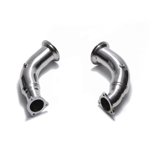 Armytrix – Stainless Steel High-flow performance de-catted down pipe with cat simulator for AUDI RS5 B9 29 TFSI COUPE