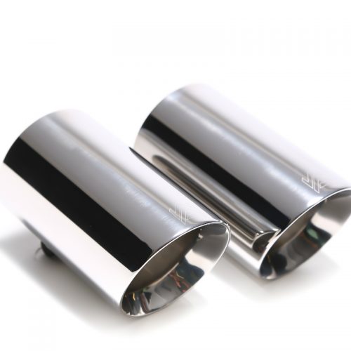Armytrix – Stainless Steel Dual Chrome Silver Tips (2x101mm) for VW GOLF MK6 20 TSI R20