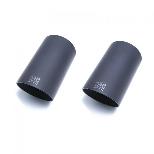 Armytrix – Stainless Steel Dual Matte Black Tips (2x101mm) for PORSCHE 911 991 MK1 40L GT3 RS