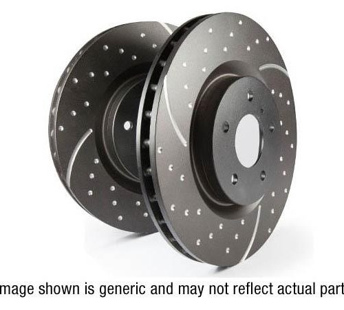 EBC GD Series Slotted And Dimpled Sport Discs (Pair) To Fit Front + Rear – Ford Focus MK1 ST170 2004
