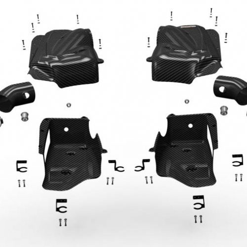 ARMASPEED – MERCEDES-BENZ AMG GT C190 4.0L GT Air intakes