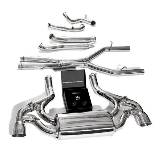 Armytrix – Stainless Steel Front X pipe (MBGTR-M) + Valvetronic Mid-pipe (MBGTR-VL + MBGTR-VR) + Wireless Remote Control Kit (OWRC) for MERCEDES-BENZ AMG GT C190 40L GT-R