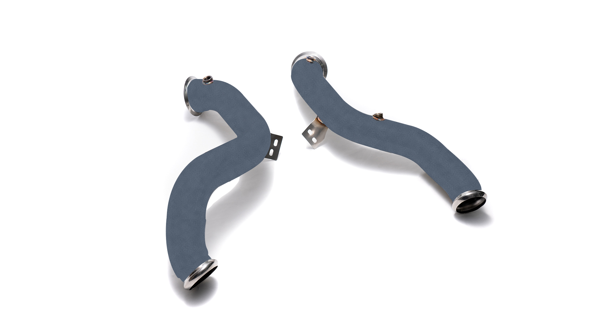 Armytrix – Stainless Steel Ceramic Coated High-flow Performance De-catted Down-pipe with Cat-simulator for MERCEDES-BENZ AMG GT R190 40L GT-R