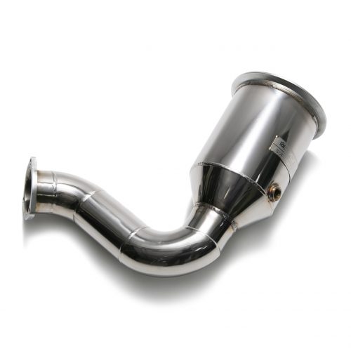 Armytrix – Stainless Steel High-flow performance de-catted downpipe with cat-simulator for PORSCHE CAYENNE E3 30L