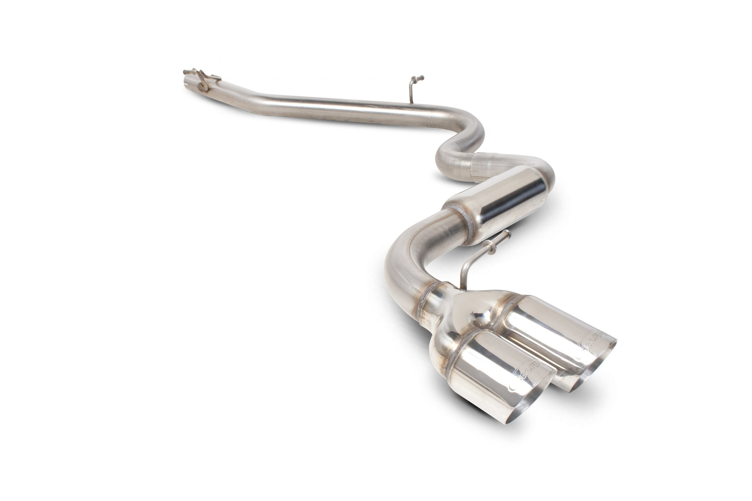 Scorpion Exhausts Audi TT Mk2 2.0 Tdi Quattro (Not Cabriolet) Non GPF Model Only 2009 2014 Cat-back System – STW (twin) Tips