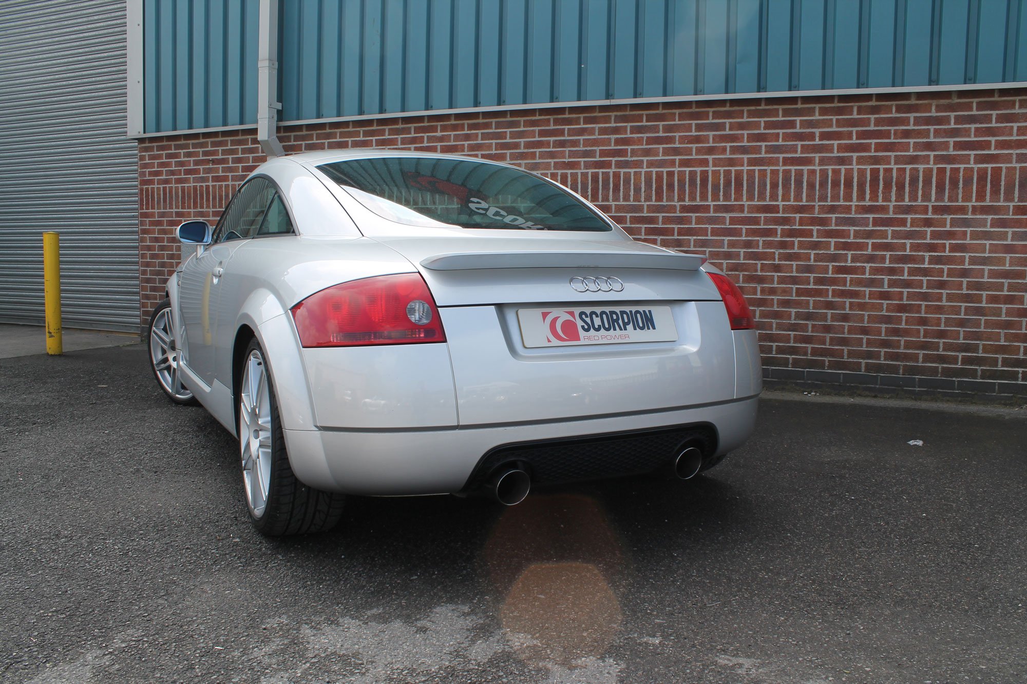 Scorpion Exhausts Audi TT Mk1 Quattro 180 & 225 Bhp 1999 2006 Resonated cat-back system – Daytona Tips