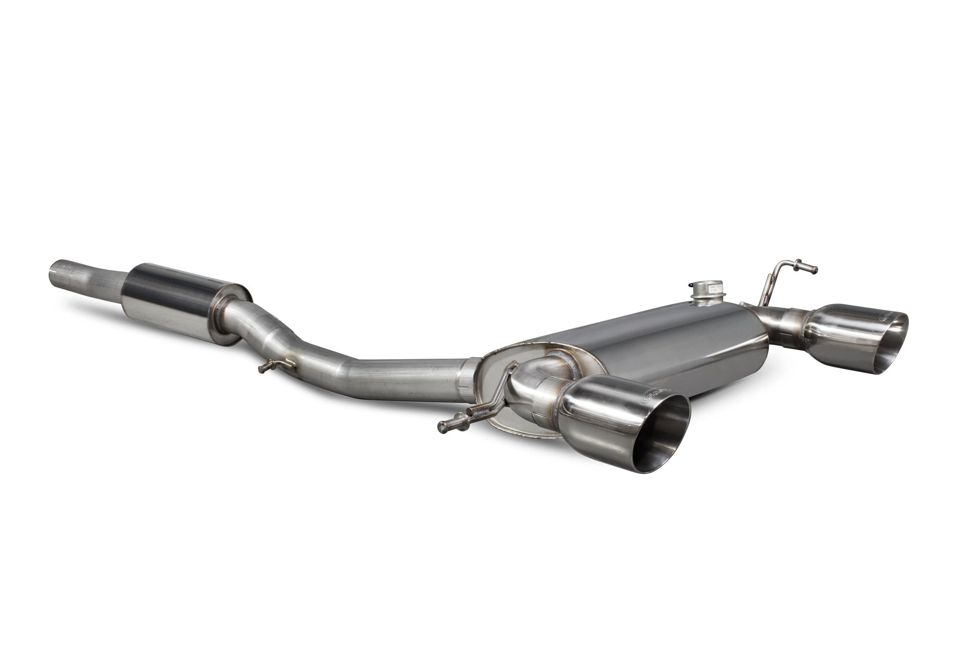 Scorpion Exhausts Audi TT Mk1 Quattro 3.2 V6 1999 2006 Resonated cat-back system – Daytona Tips