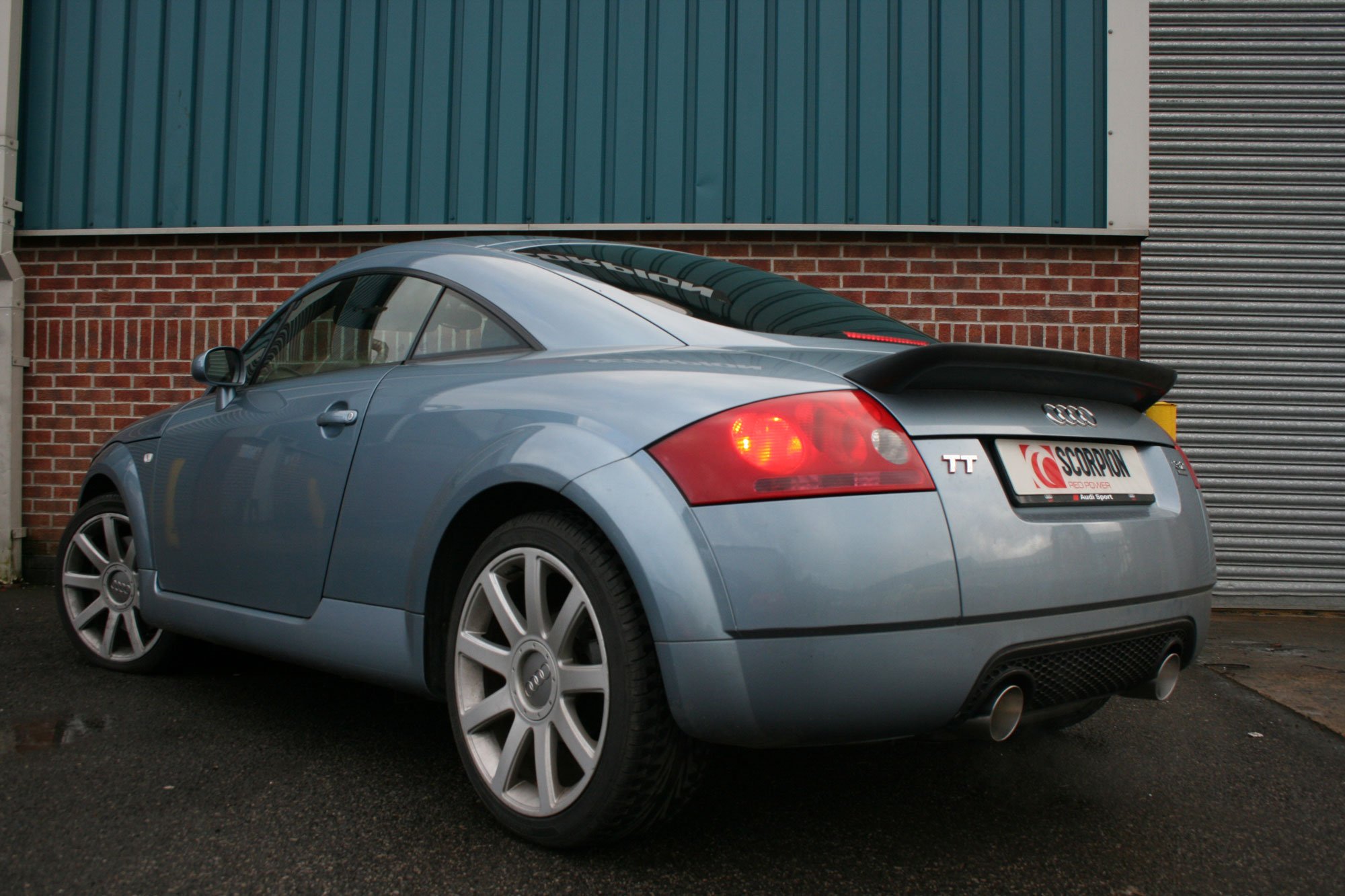 Scorpion Exhausts Audi TT Mk1 Quattro 3.2 V6 1999 2006 Resonated cat-back system – Daytona Tips