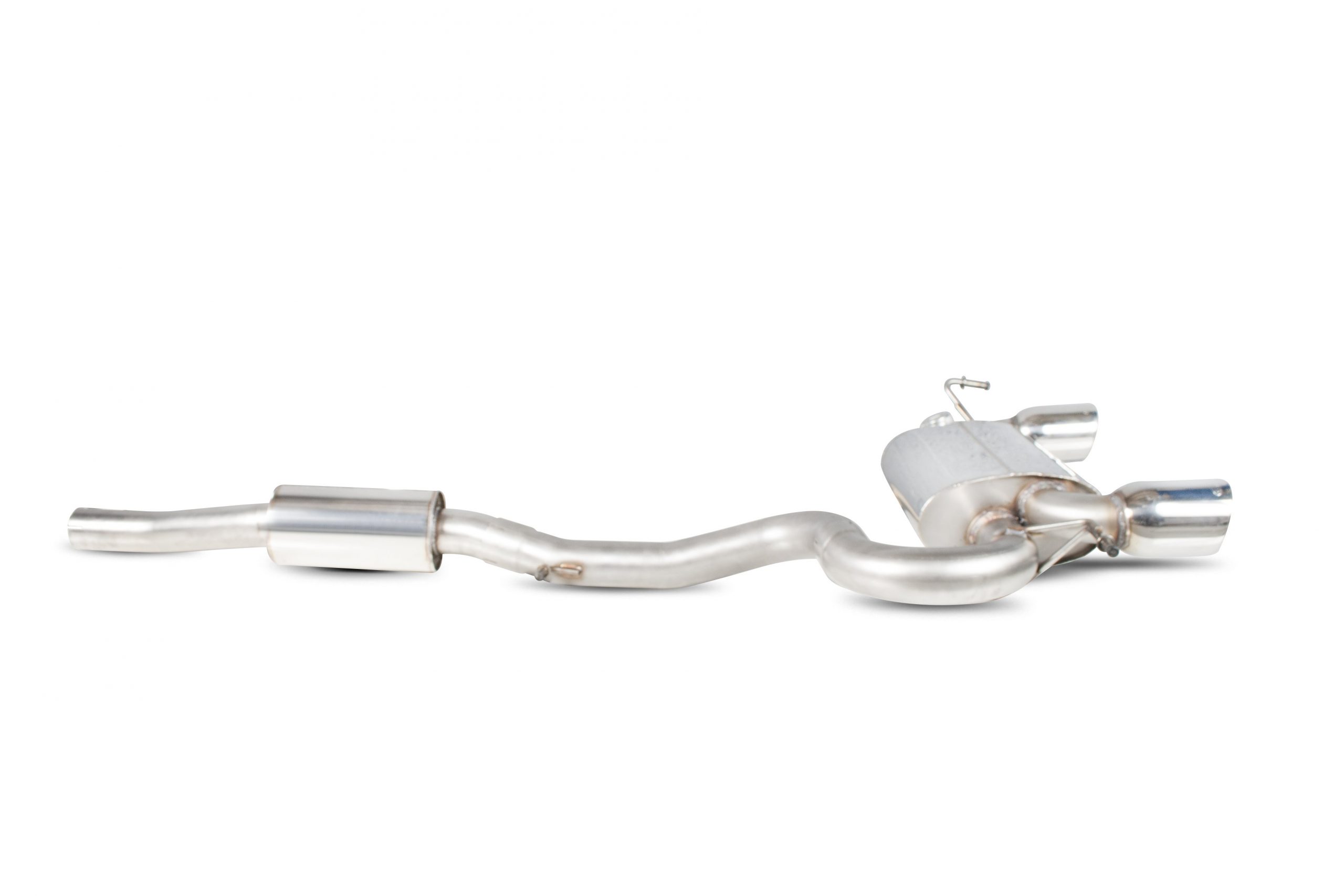 Scorpion Exhausts Audi TT Mk1 Quattro 3.2 V6 1999 2006 Resonated cat-back system – Daytona Tips