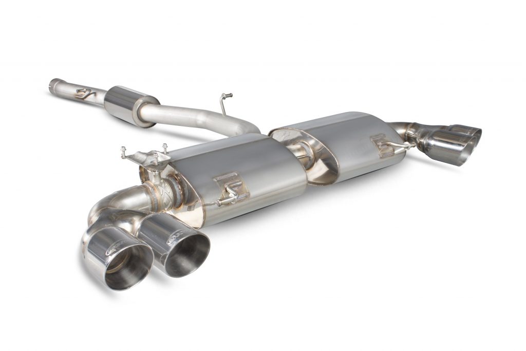 Scorpion Exhausts Audi S1 2.0 TFSi Quattro 2014 2018 Resonated cat-back system with electronic valves – Daytona Tips