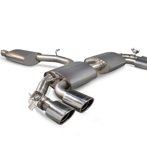 Scorpion Exhausts Audi TT S Mk3 Non GPF Model Only 2014 2019 Reasonated cat-back (with valves) – EVO Tips