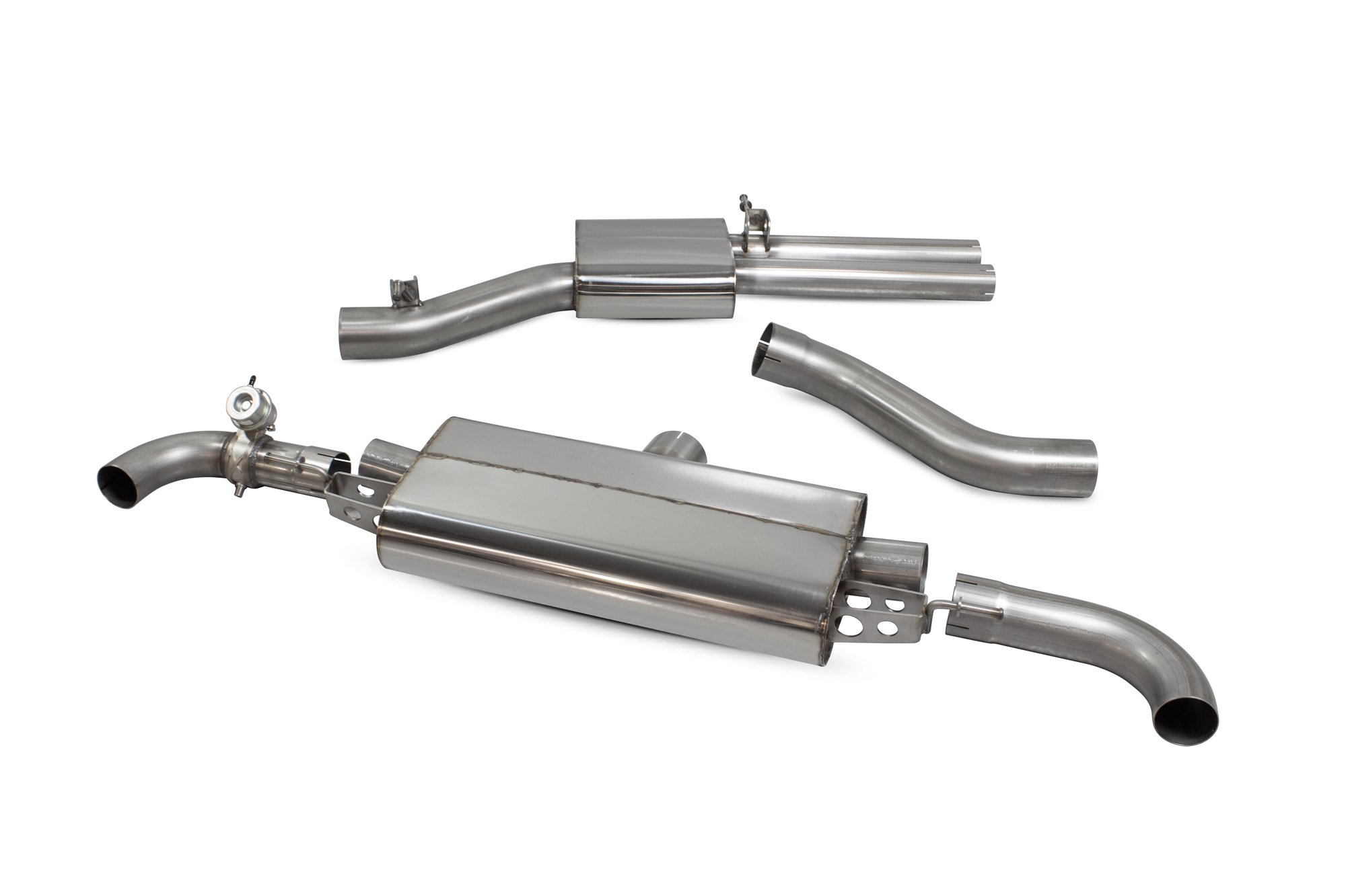Scorpion Exhausts Audi TT RS MK2 2009 2014 Resonated cat-back system with valve – OE Fitment