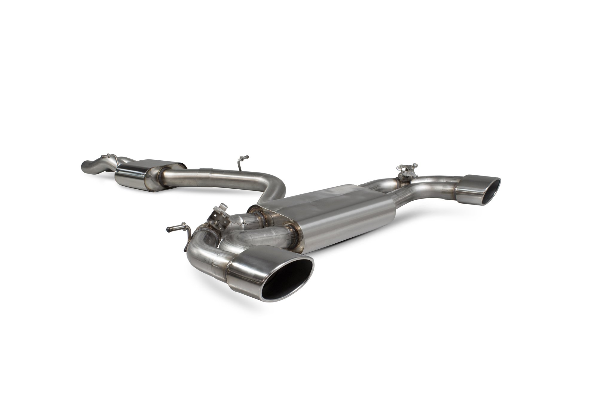 Scorpion Exhausts Audi TTRS MK3 2017 2019 Resonated cat-back system with electronic valves – EVO Tips