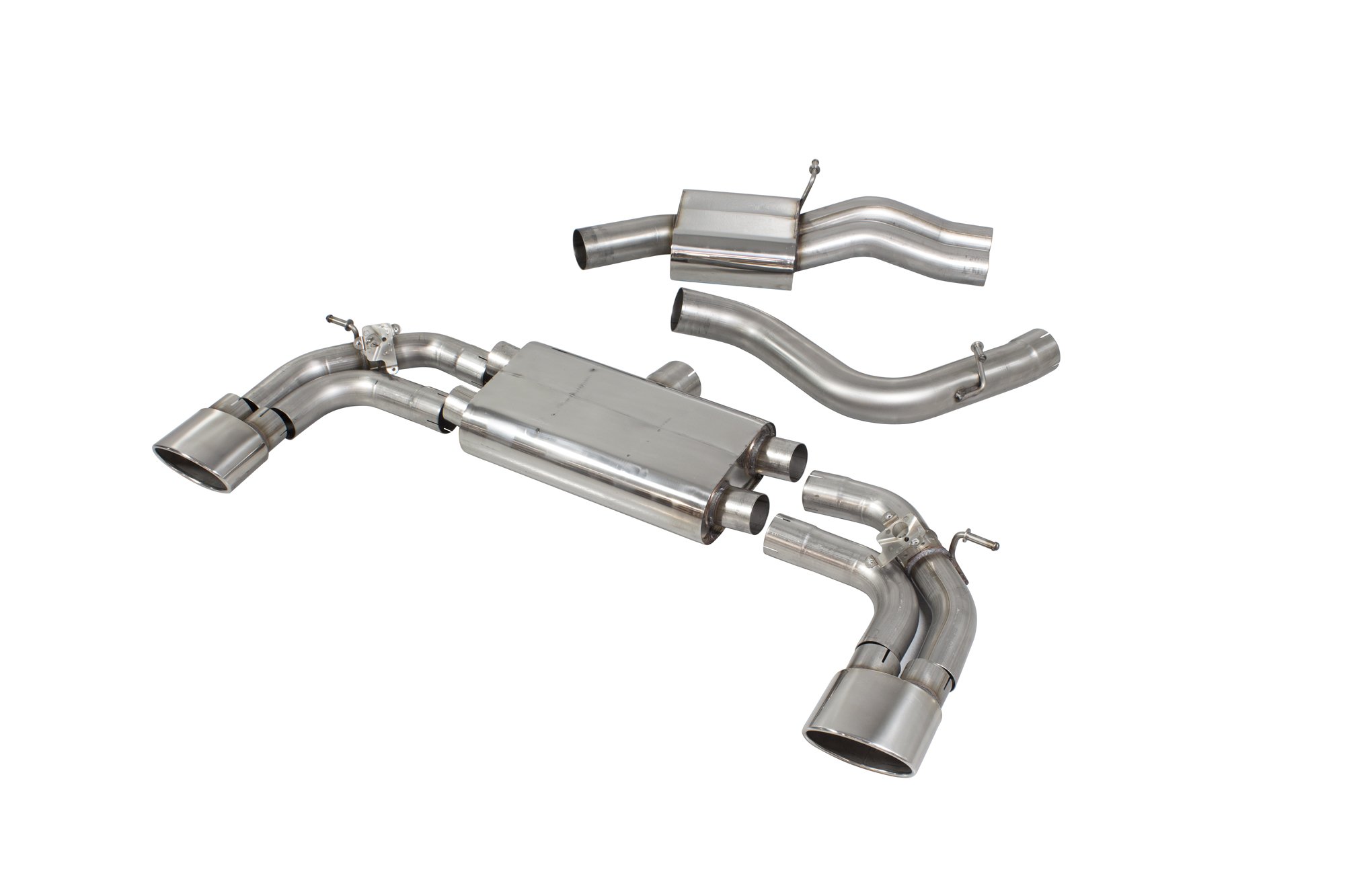 Scorpion Exhausts Audi TTRS MK3 2017 2019 Resonated cat-back system with no valves – EVO Tips