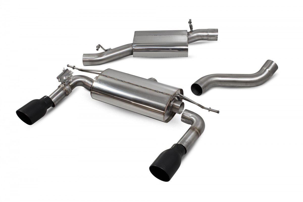Scorpion Exhausts Audi TT MK3 2.0 TFSi Quattro Non GPF Model Only 2014 2019 Resonated cat-back system with electronic valves – Daytona Ceramic Tips