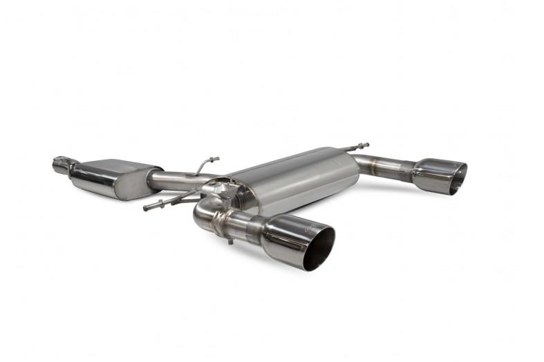 Scorpion Exhausts Audi TT MK3 2.0 TFSi Quattro Non GPF Model Only 2014 2019 Resonated cat-back system with electronic valves – Daytona Tips