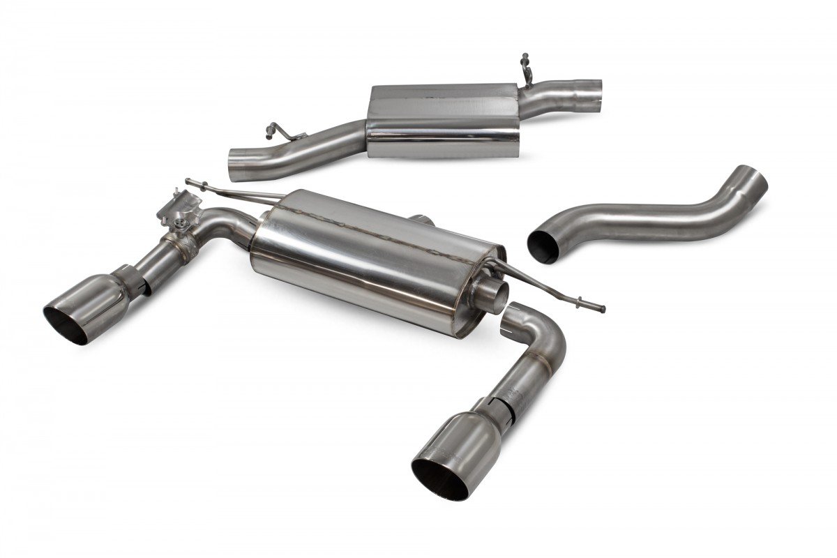 Scorpion Exhausts Audi TT MK3 2.0 TFSi Quattro Non GPF Model Only 2014 2019 Resonated cat-back system with electronic valves – Daytona Tips