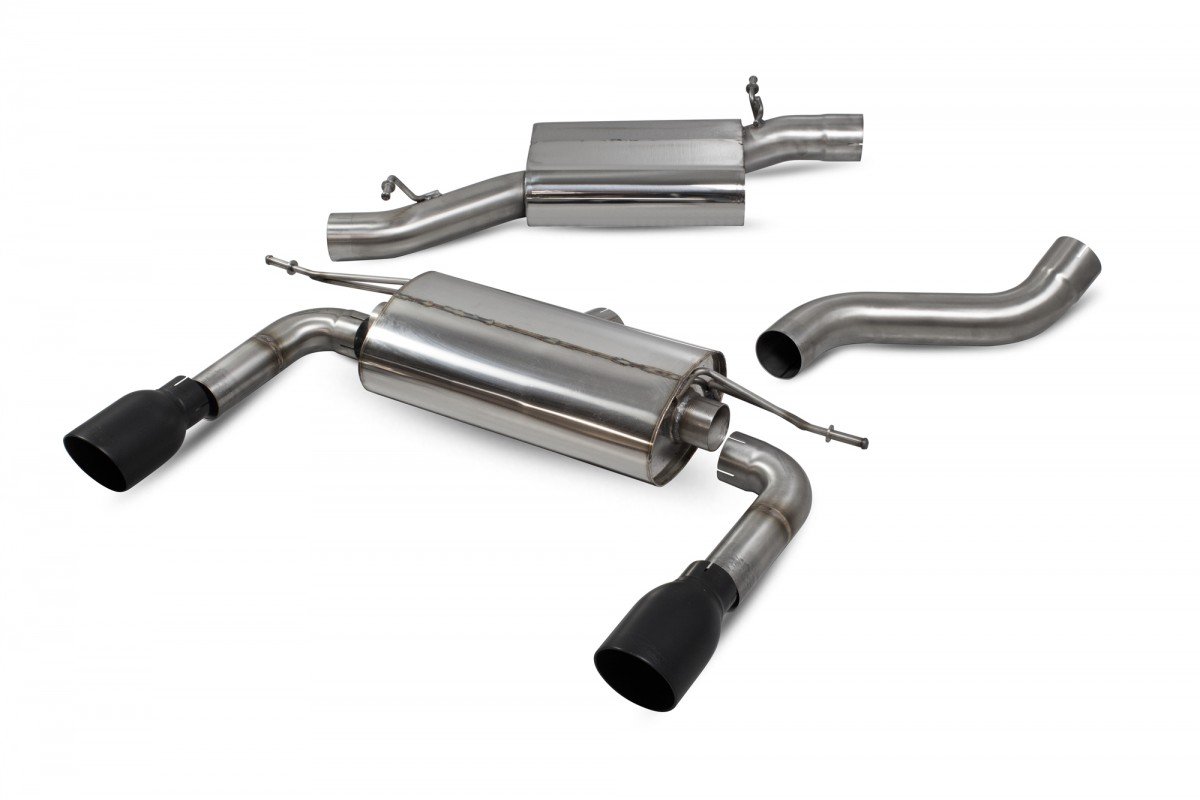 Scorpion Exhausts Audi TT MK3 2.0 TFSi Quattro Non GPF Model Only 2014 2019 Resonated cat-back system with no valves – Daytona Ceramic Tips