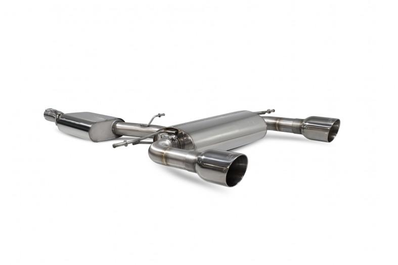 Scorpion Exhausts Audi TT MK3 2.0 TFSi Quattro Non GPF Model Only 2014 2019 Resonated cat-back system with no valves – Daytona Tips