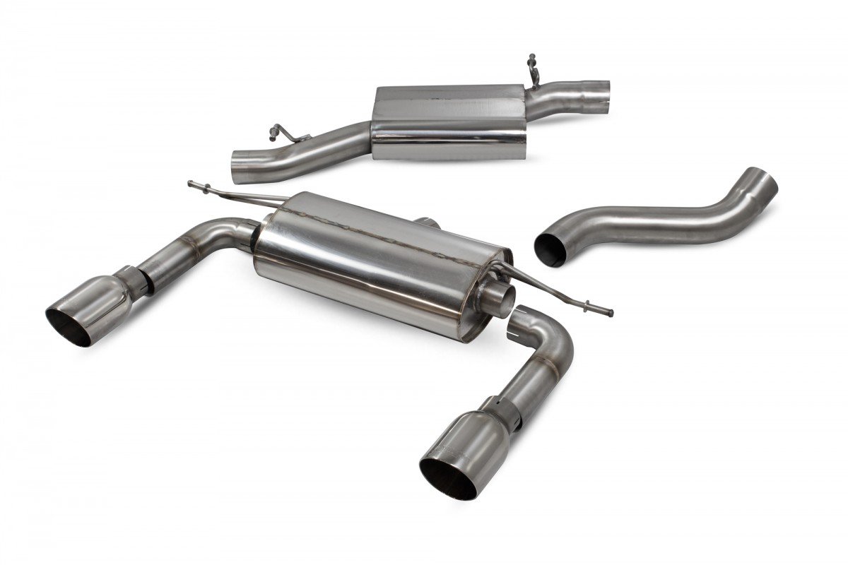 Scorpion Exhausts Audi TT MK3 2.0 TFSi Quattro Non GPF Model Only 2014 2019 Resonated cat-back system with no valves – Daytona Tips