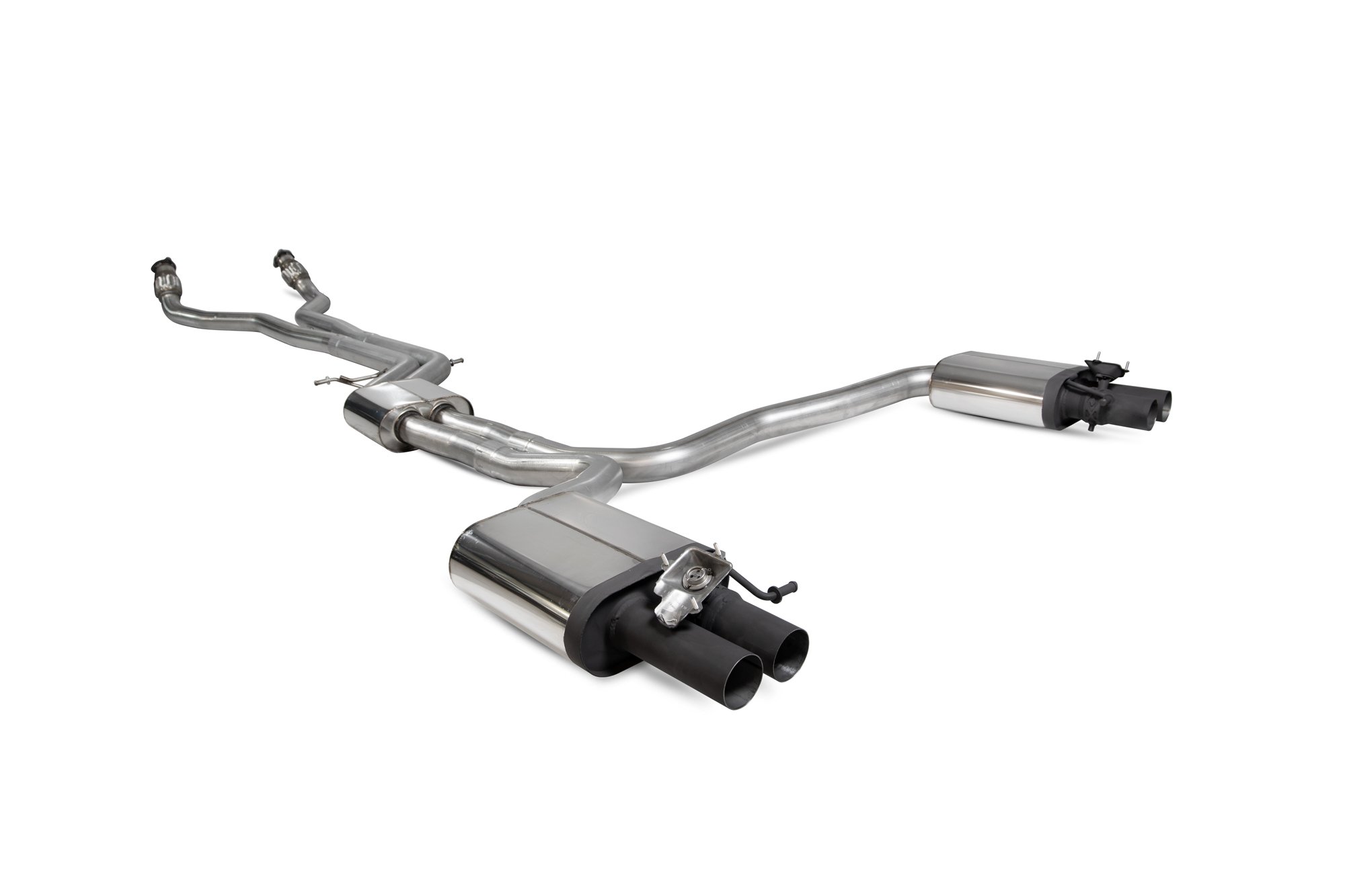 Scorpion Exhausts Audi RS6 Avant C7 2013 2018 Resonated cat-back system – OE Fitment