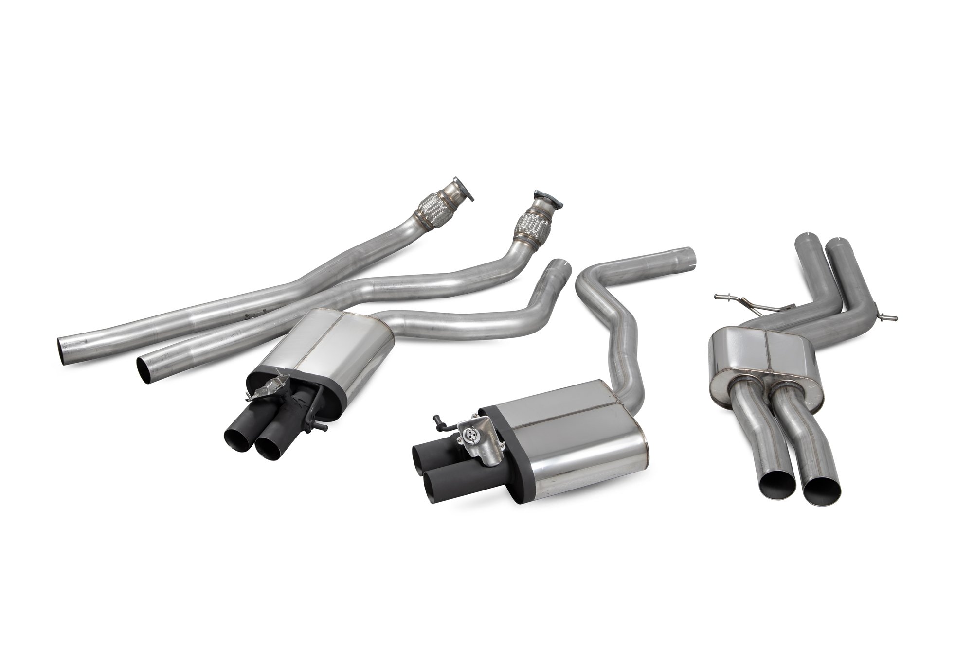 Scorpion Exhausts Audi RS6 Avant C7 2013 2018 Resonated cat-back system – OE Fitment