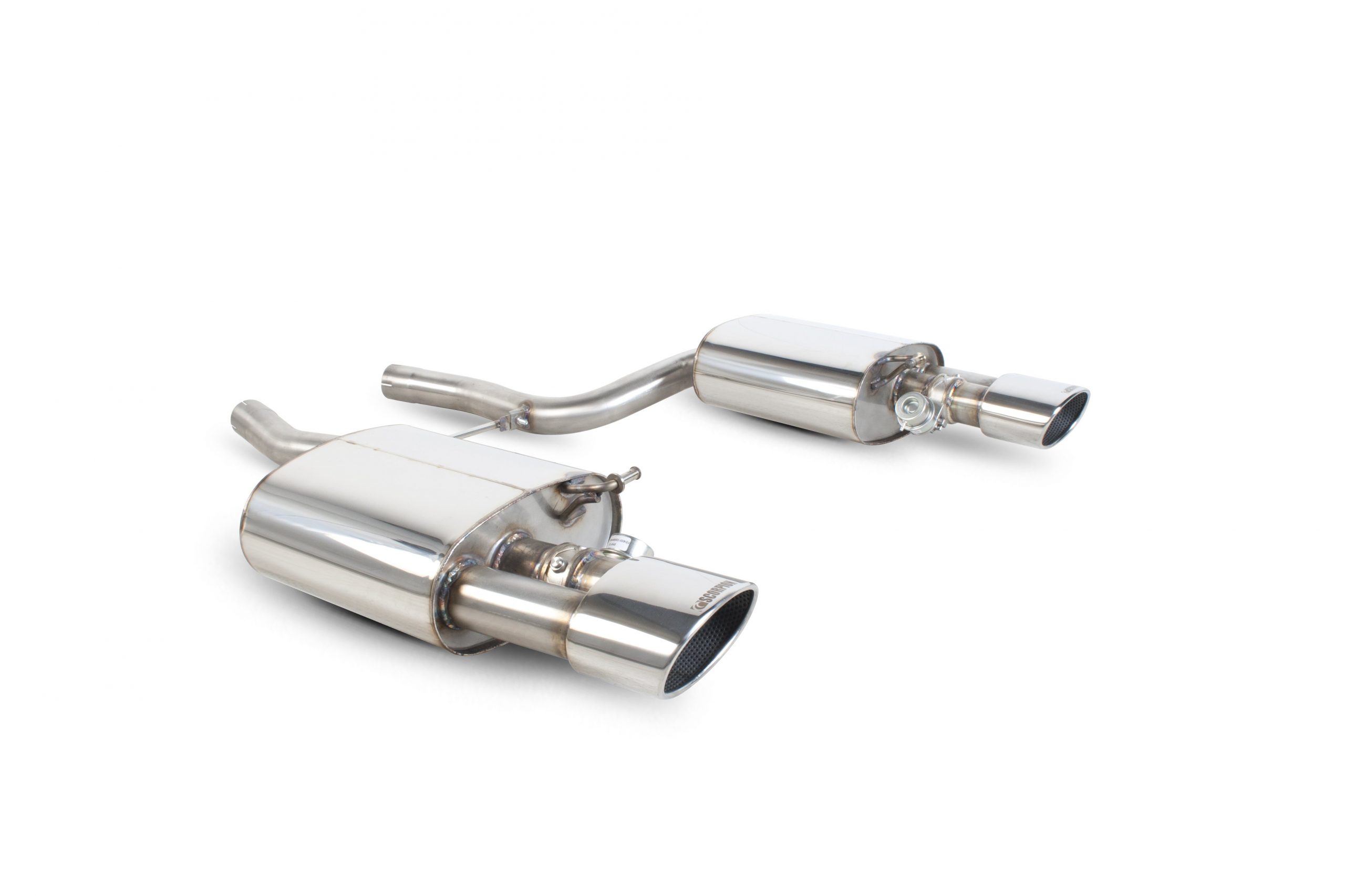 Scorpion Exhausts Audi RS4 4.2 V8 B7 2006 2008 Rear silencer only – EVO Tips