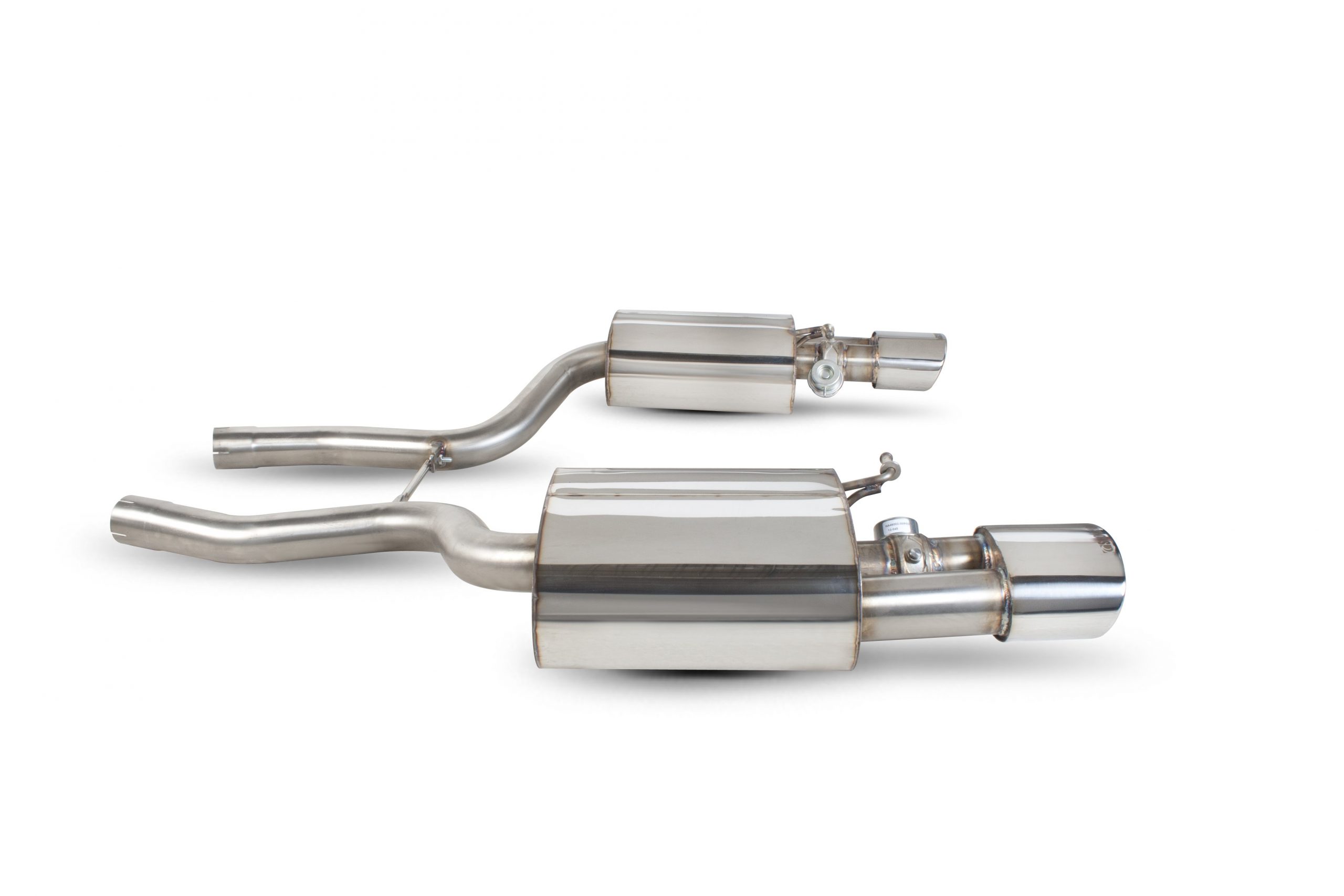 Scorpion Exhausts Audi RS4 4.2 V8 B7 2006 2008 Rear silencer only – EVO Tips