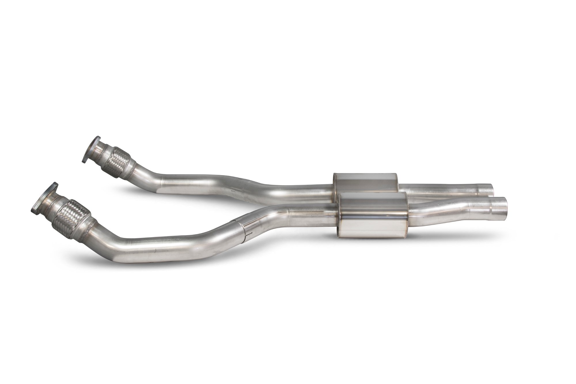 Scorpion Exhausts Audi S4 3.0 TFSI V6 Quattro & Avant B8/B8.5 / S5 Sportback 3.0 TSFI Quattro B8/B8.5 2009 2016 Resonated Front Section