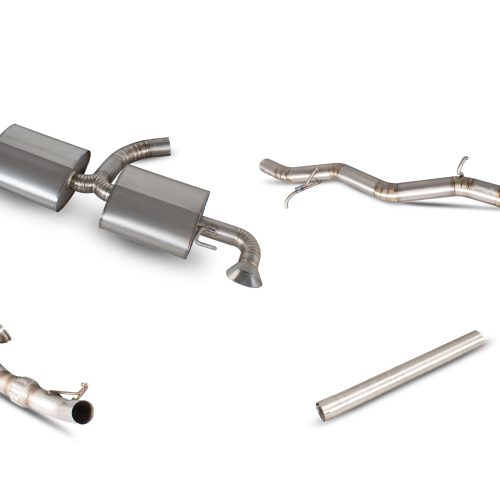 Scorpion Exhausts Audi TT RS Mk2 2009 2014 Titanium turbo-back system with sports cat – OE Fitment