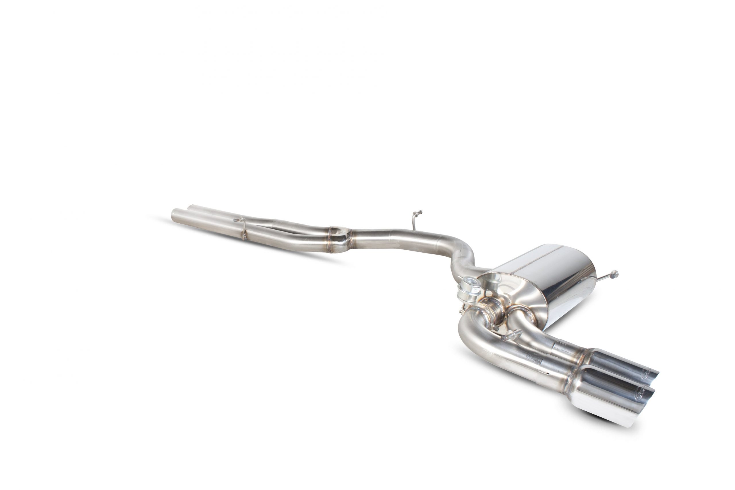 Scorpion Exhausts Audi RS3 8P 2011 2012 Non-resonated secondary cat-back system – Daytona TIps