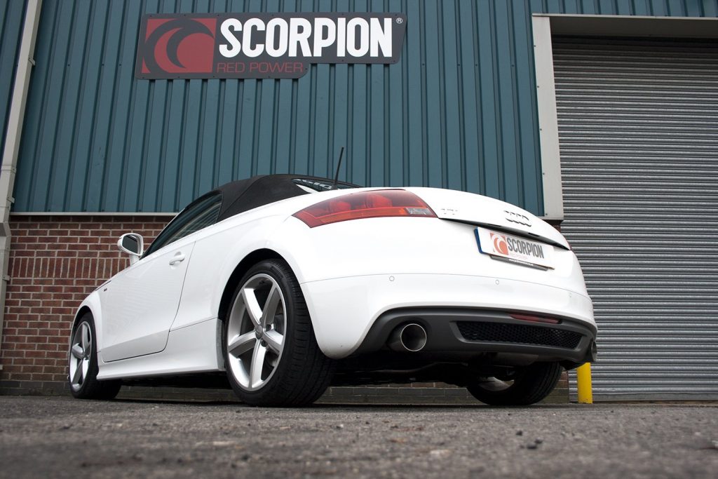 Scorpion Exhausts Audi TT Mk2 2.0 TFSi  2006 2014 Cat-back System – Daytona TIps