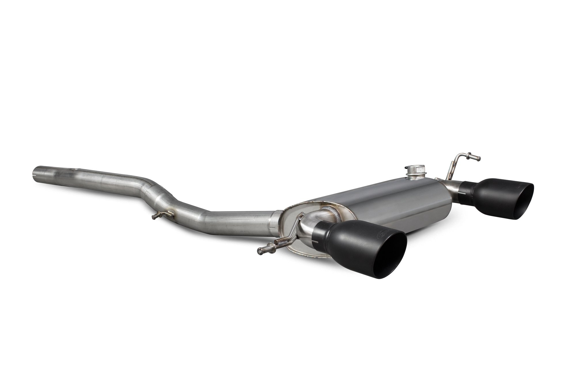 Scorpion Exhausts Audi TT Mk1 Quattro 3.2 V6 1999 2006 Non-resonated cat-back system – Daytona Ceramic Tips