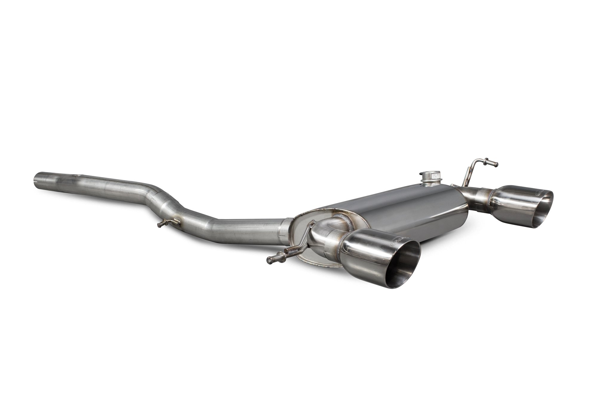 Scorpion Exhausts Audi TT Mk1 Quattro 3.2 V6 1999 2006 Non-resonated cat-back system – Daytona Tips