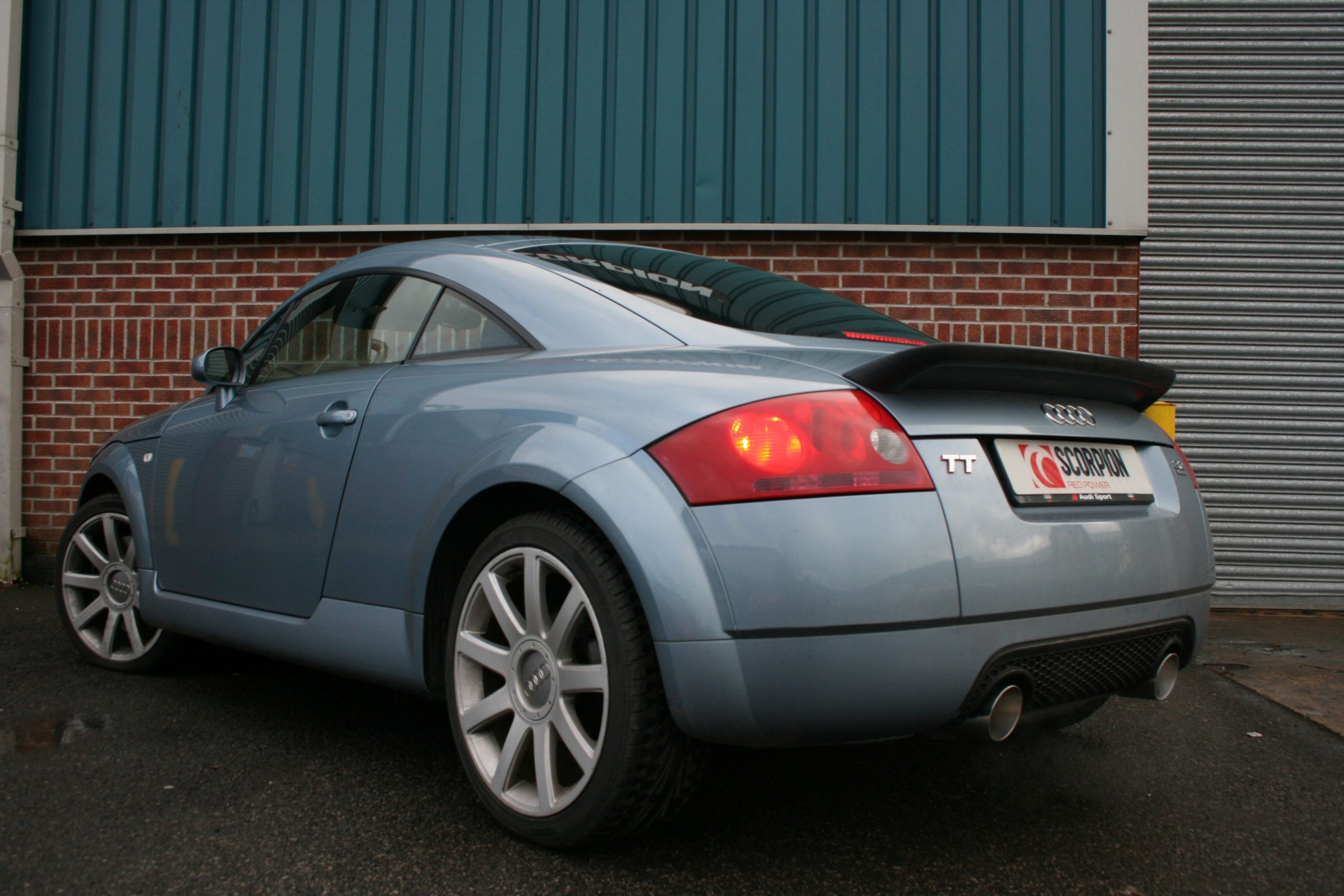 Scorpion Exhausts Audi TT Mk1 Quattro 3.2 V6 1999 2006 Non-resonated cat-back system – Daytona Tips