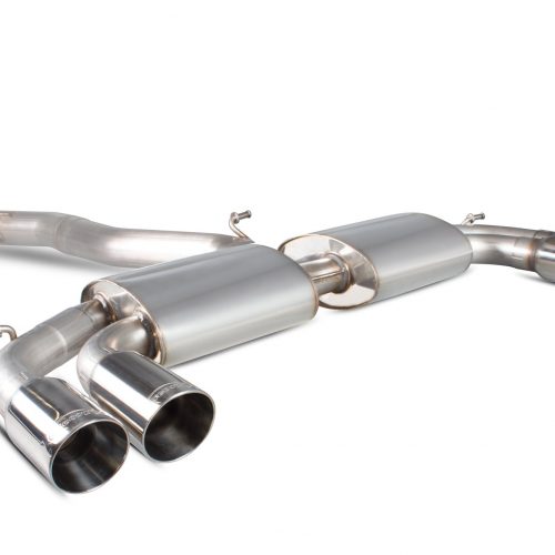 Scorpion Exhausts Audi S3 2.0T 8V 3 Door & Sportback 2013 2016 Non-resonated cat-back system with no valves – Daytona Tips