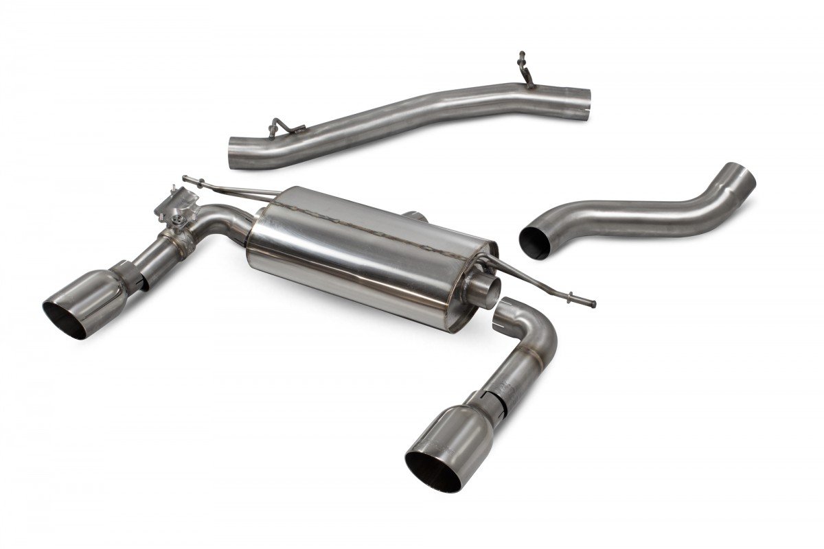 Scorpion Exhausts Audi TT MK3 2.0 TFSi Quattro Non GPF Model Only 2014 2019 Non-res cat-back system with electronic valves – Daytona TIps