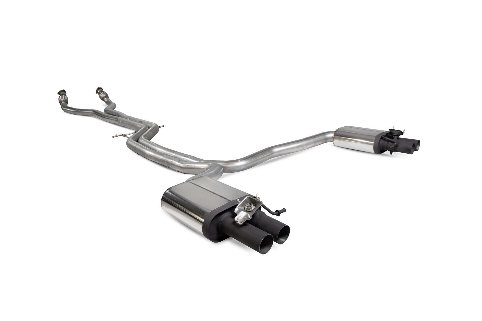 Scorpion Exhausts Audi RS6 Avant C7 2013 2018 Non-resonated cat-back system – OE Fitment