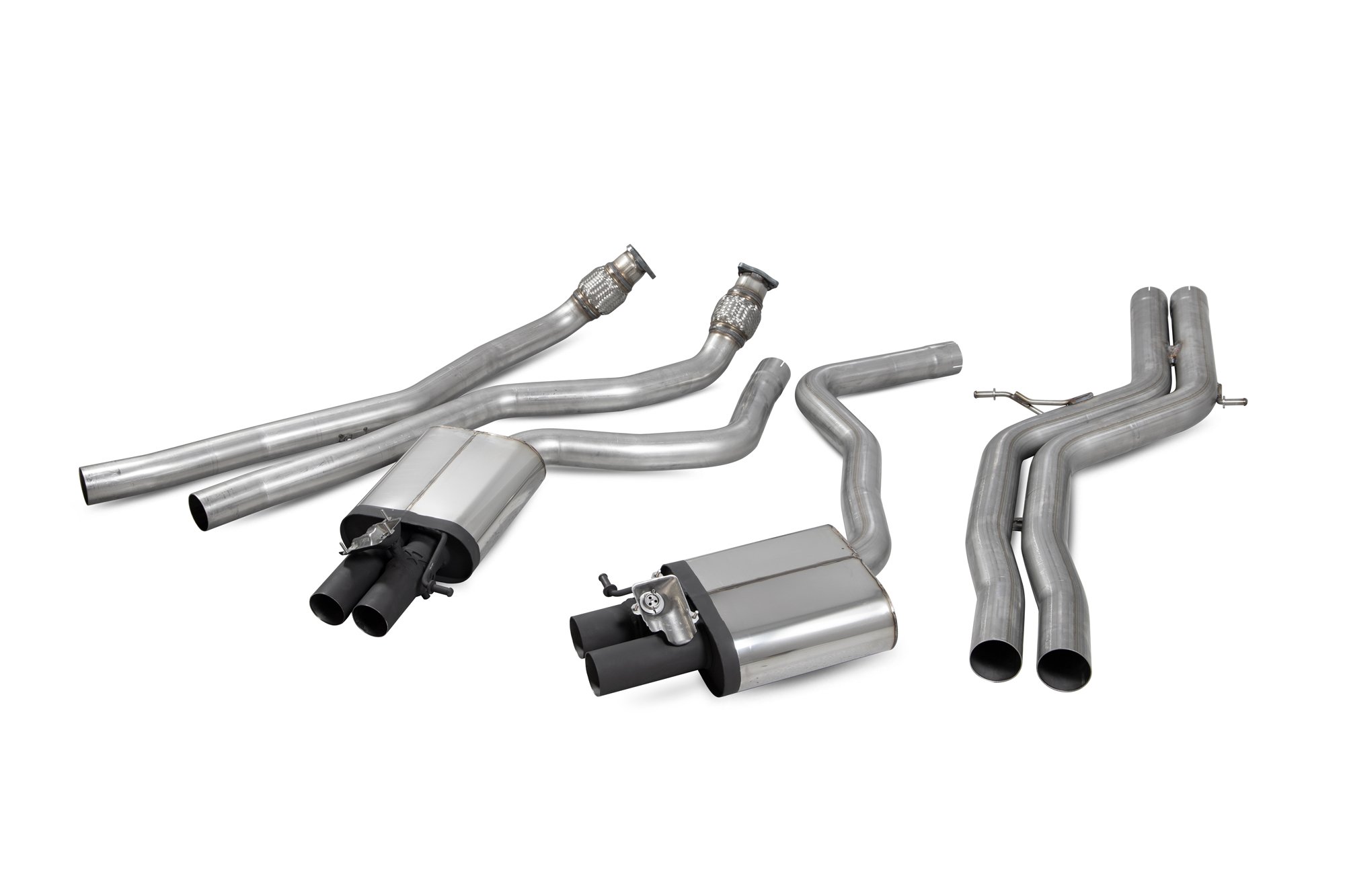 Scorpion Exhausts Audi RS6 Avant C7 2013 2018 Non-resonated cat-back system – OE Fitment